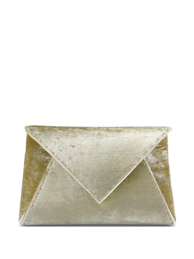 Tyler Ellis Small Lee Pouchet Clutch Bag In Gold