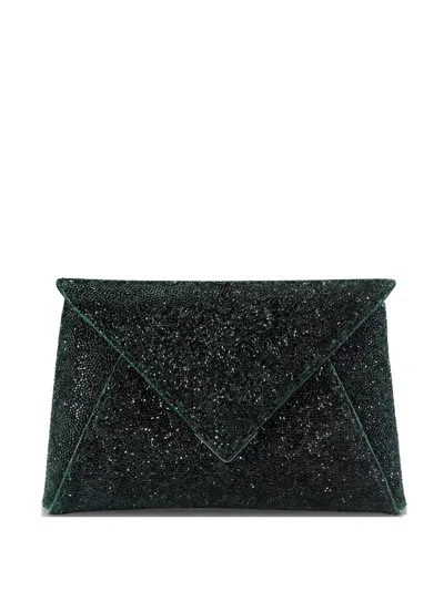 Tyler Ellis Small Lee Pouchet Crystal-embellishment Clutch Bag In Black
