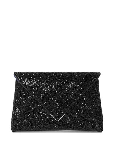 Tyler Ellis Small Lee 'pouchet' Embellished Clutch Bag In Black