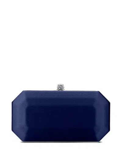 Tyler Ellis Small Perry Clutch Bag In Blue
