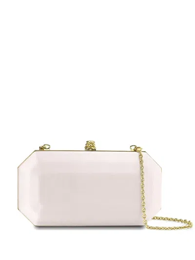 Tyler Ellis Small Perry Clutch Bag In Neutral