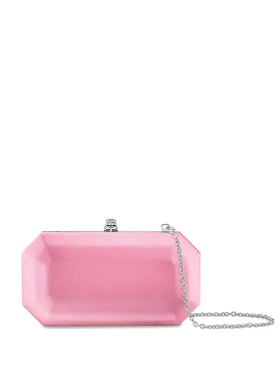 Tyler Ellis Small Perry Clutch Bag In Pink