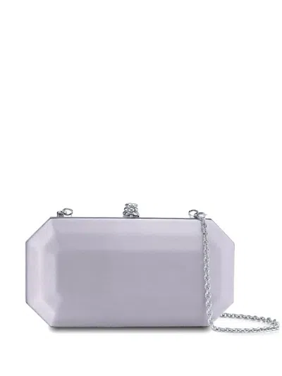 Tyler Ellis Small Perry Clutch Bag In Purple