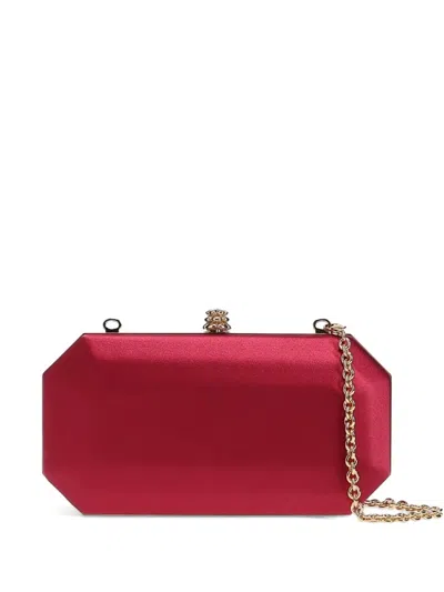 Tyler Ellis Small Perry Clutch Bags In Red