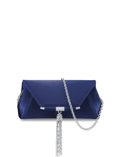 Tyler Ellis Small Piper Clutch Bag In Blue