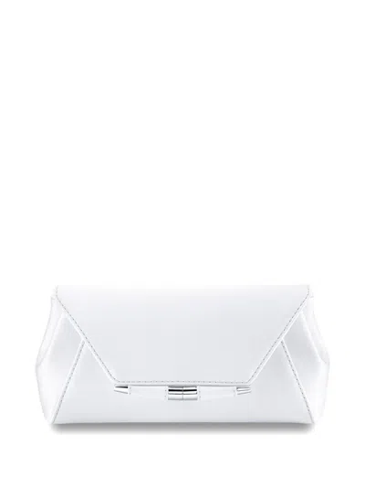 Tyler Ellis Small Piper Clutch Bag In Blue