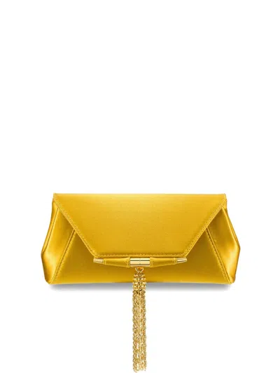Tyler Ellis Small Piper Clutch Bag In Yellow