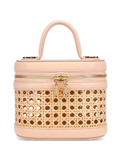 Tyler Ellis Small Victoria Leather Handbag In Pink