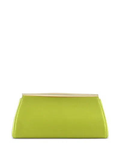 Tyler Ellis Suzannah Clutch Bag In Green
