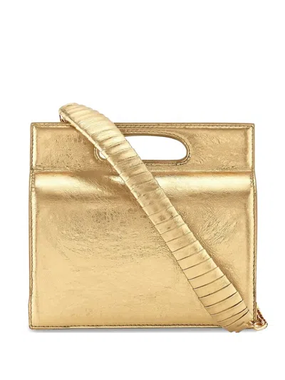 Tyler Ellis Tall Stella Leather Tote Bag In Gold