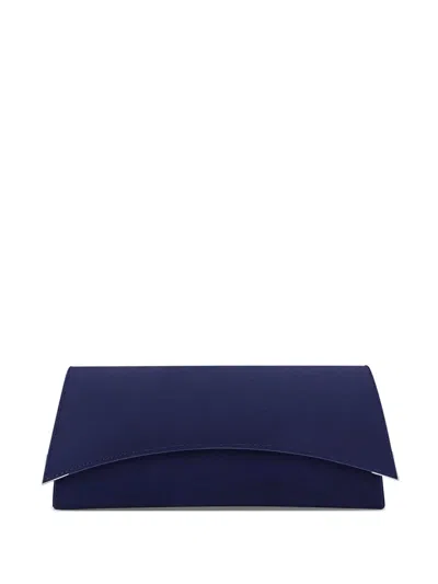 Tyler Ellis Veronica Clutch Bag In Blue