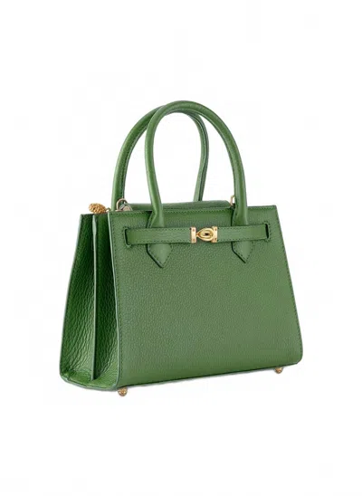 Tyler Ellis Women's Winne Top Handle Small Bag With Strap In Green