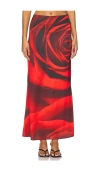 Tyler Mcgillivary Charlie Skirt In Magnified Rose