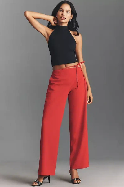 Tyler Mcgillivary Cleo Pants In Red
