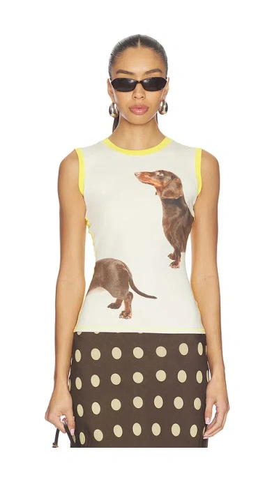 Tyler Mcgillivary Collector Dover Tank Top In White