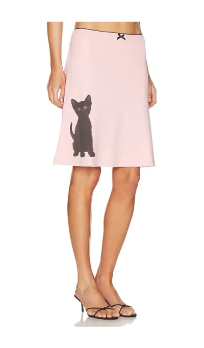 Tyler Mcgillivary Collector Skirt In Pink