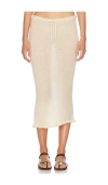 Tyler Mcgillivary Mimi Skirt In 米白