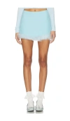 Tyler Mcgillivary Petra Mini Skirt In Blue