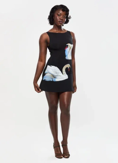 Tyler Mcgillivary Swan Mini Dress
