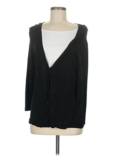Pre-owned Tyler's Cardigan Sweater In Black