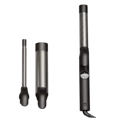 Tymo Beauty Cues 3 In 1 Hair Curler In Black