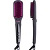 Tymo Ionic Hair Straightener Brush In Black