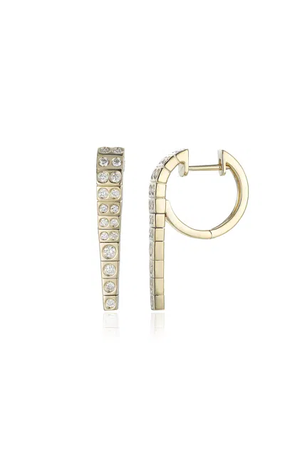 Type Jewelry 14k Yellow Gold Leggo Id Diamond Earrings
