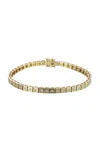 Type Jewelry 14k Yellow Gold Leggo Mini Diamond Tennis Bracelet