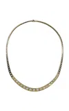 Type Jewelry 14k Yellow Gold Leggo Riviere Diamond Tennis Necklace