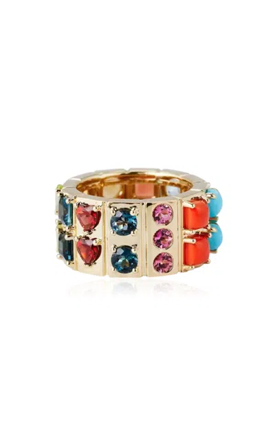 Type Jewelry 14k Yellow Gold Leggo Spin Cigar Band
