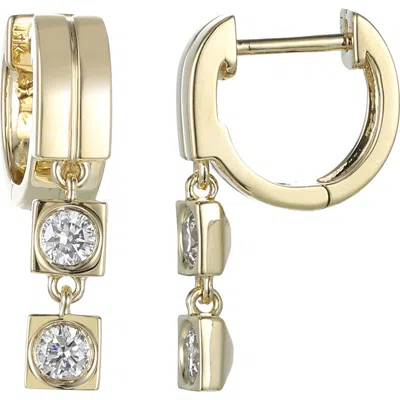 Type Jewelry Leggo Diamond Drop Earrings In Gold