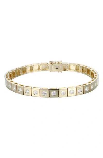 Type Jewelry Leggo Diamond Tennis Bracelet In Gold