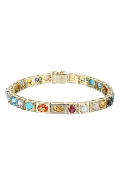 Type Jewelry Leggo Multistone Bracelet