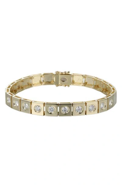 Type Jewelry Leggo Xl Diamond Tennis Bracelet In Gold