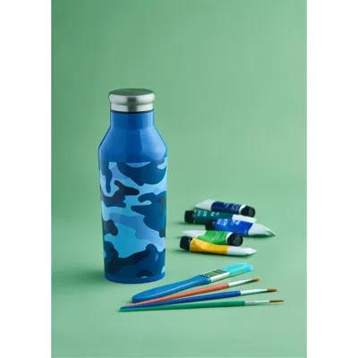 Typhoon Camo Flask In Blue