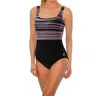 Tyr Durafast Elite Delray Aqua Tank One Piece In Black/pink In Black