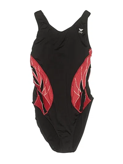 Pre-owned Tyr One Piece Swimsuit In Black