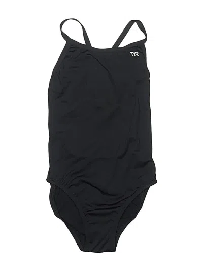 Pre-owned Tyr One Piece Swimsuit In Black