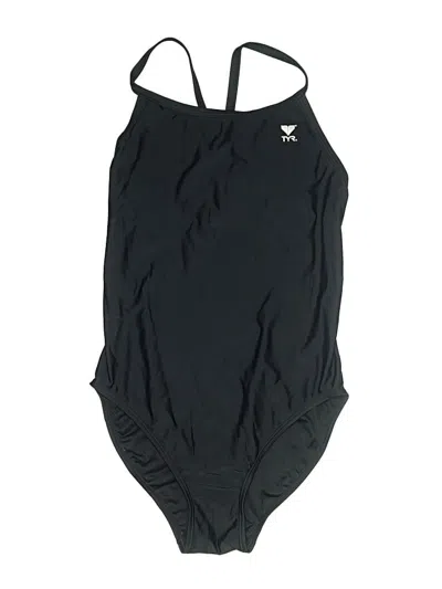 Pre-owned Tyr One Piece Swimsuit In Black