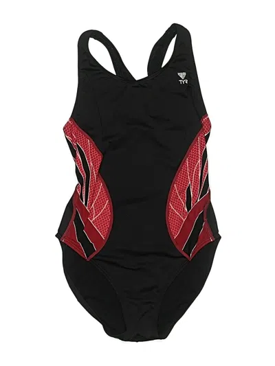 Pre-owned Tyr One Piece Swimsuit In Red