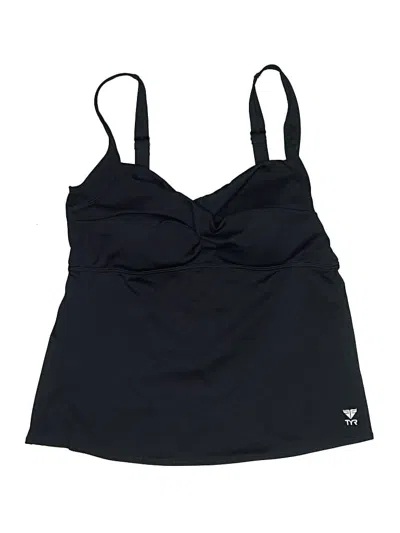Pre-owned Tyr Swimsuit Top Black Swimwear