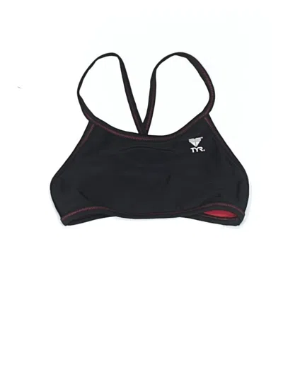 Pre-owned Tyr Swimsuit Top Black Swimwear