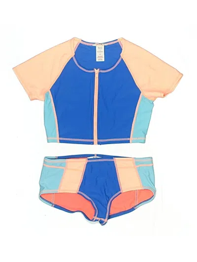 Pre-owned Tyr Two Piece Swimsuit In Blue