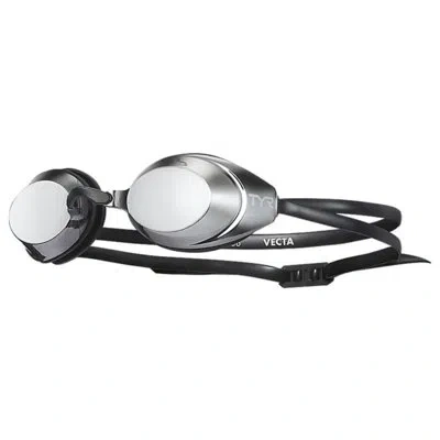 Tyr Unisex-adult Lightweight Vecta Racing Swim Goggles, Mirrored In Silver,teal