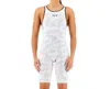 Tyr Venzo Camo Open Back Swimsuit In White In White