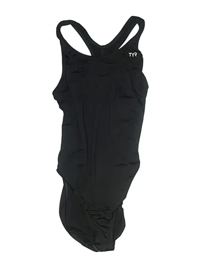 Pre-owned Tyr Wetsuit In Black