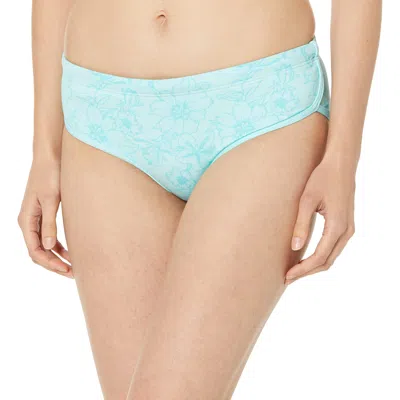 Tyr Women's Zola Hipkini Swim Bikini Bottom - Teal In Blue