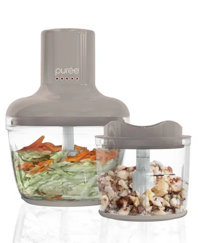 Tzumi 8.5-cup Puree Food Processor In Brown