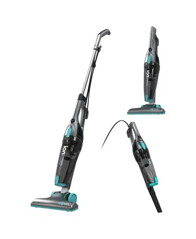 Tzumi Ionvac Zipvac, 3-in-1 Corded Upright/handheld Floor And Carpet Vacuum Cleaner In Teal