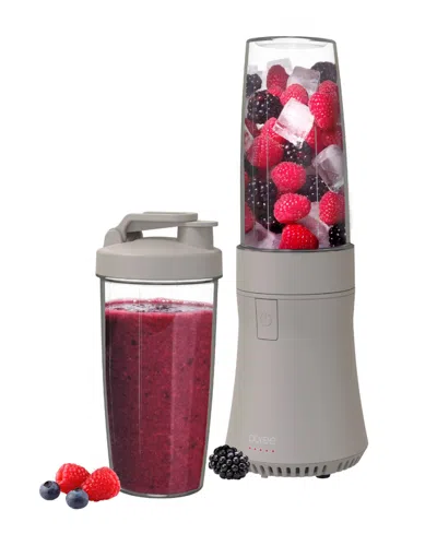 Tzumi Puree 18 Oz. One-touch Mini Blender In Gray